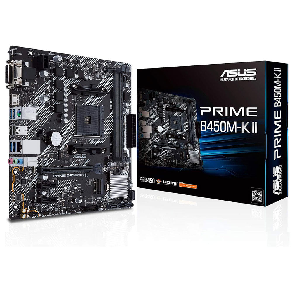 ASUS Prime B450M-K II DDR4 Motherboard AM4