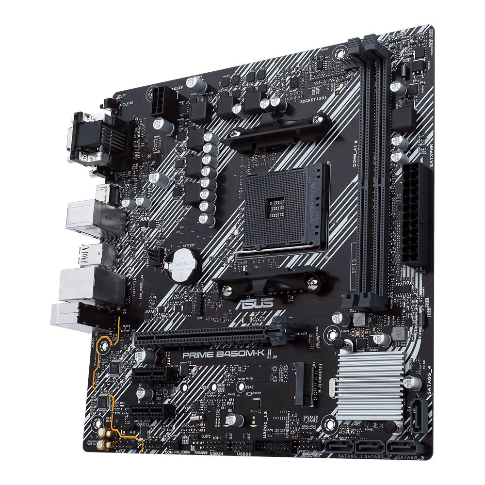 ASUS Prime B450M-K II DDR4 Motherboard AM4