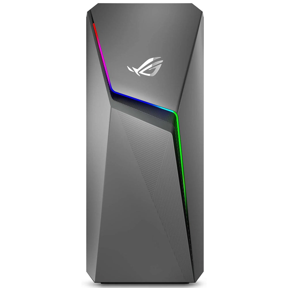 ASUS ROG STRIX G10CE Gaming Mid Tower PC (Intel Core i5-11400F - 16GB Ram - M.2 NVMe 512GB - NVIDIA GeForce GTX 1660 Ti 6GB GDDR6 - Win 10 - Keyboard + Mouse) - Gray