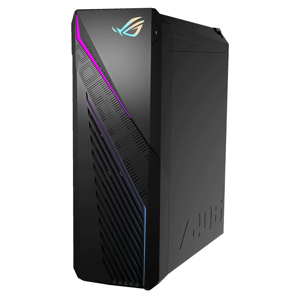 كمبيوتر ميد تاور اسوس جيمنج ROG STRIX G16CHR (انتل كور i7-14700F - رام 32 جيجابايت - هارد 1 تيرابايت M.2 NVMe - نفيديا جيفورس 12 جيجابايت RTX 4070 GDDR6X - ويندوز 11 - كيبورد + ماوس) - أسود