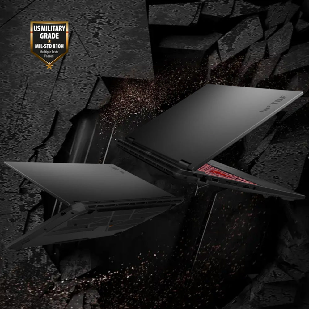 لاب توب اسوس جيمنج TUF Gaming A16 FA608WI-QT321W (اي إم دي رايزن AI 9 HX 370- رام 16 جيجابايت - هارد 1 تيرابايت M.2 NVMe - نفيديا 8 جيجابايت RTX 4070 - شاشة 16.0 بوصة 165 هرتز 2.5K WQXGA IPS - ويندوز 11)