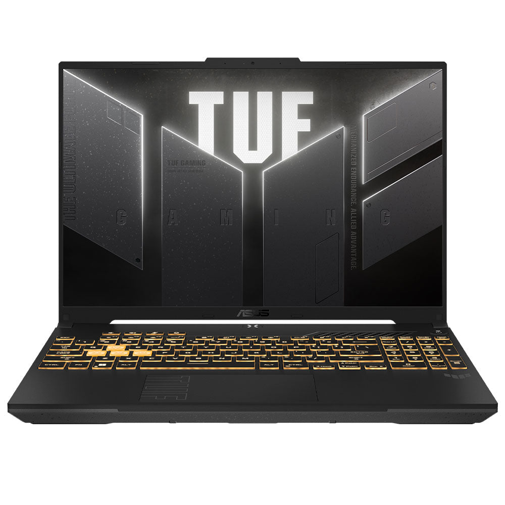لاب توب اسوس TUF Gaming F16 FX607VJ-RL165W (انتل كور 5-210H - رام 16 جيجابايت - هارد 512 جيجابايت M.2 NVMe - نفيديا 6 جيجابايت RTX 3050 - شاشة 16.0 بوصة WUXGA IPS - ويندوز 11)