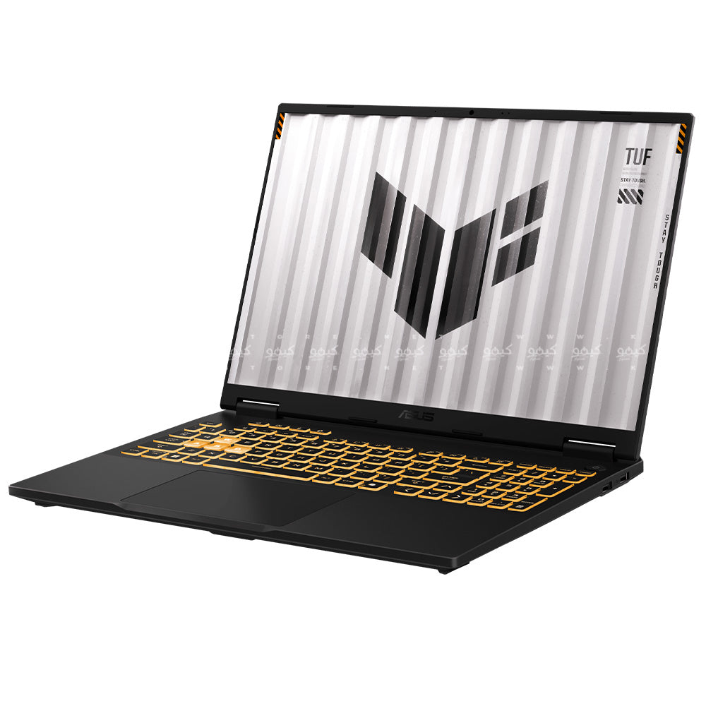 لاب توب اسوس جيمنج TUF Gaming F16 FX607VU-RL805W (انتل كور 5-210H - رام 8 جيجابايت - هارد 512 جيجابايت M.2 NVMe - نفيديا 6 جيجابايت RTX 4050 - شاشة 16.0 بوصة WUXGA IPS - ويندوز 11) - رمادي داكن