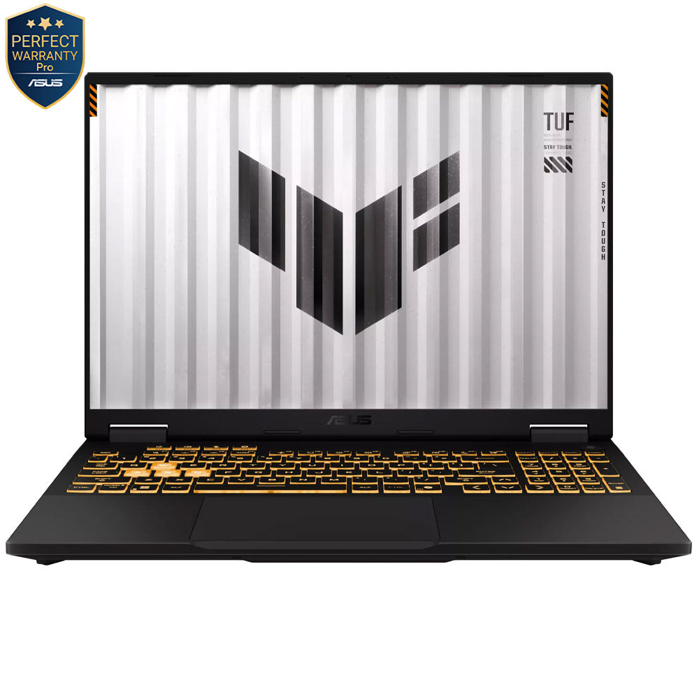 ASUS TUF Gaming F16 FX608JHI-TU655W Laptop (Intel Core i5-14450HX - 16GB Ram - M.2 NVMe 512GB - Nvidia RTX 5050 8GB - 16.0 Inch WUXGA IPS 144Hz - Win11) - Jaeger Gray
