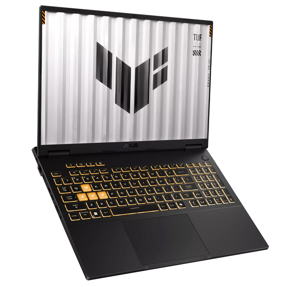 ASUS TUF Gaming F16 FX608JMR-RV057W Laptop (Intel Core i7-14650HX - 16GB Ram - M.2 NVMe 512GB - Nvidia RTX 5060 8GB - 16.0 Inch WUXGA IPS 165Hz - Win11) - Jaeger Gray