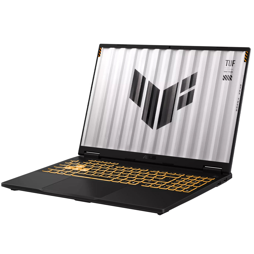 ASUS TUF Gaming F16 FX608JMR-RV057W Laptop (Intel Core i7-14650HX - 16GB Ram - M.2 NVMe 512GB - Nvidia RTX 5060 8GB - 16.0 Inch WUXGA IPS 165Hz - Win11) - Jaeger Gray