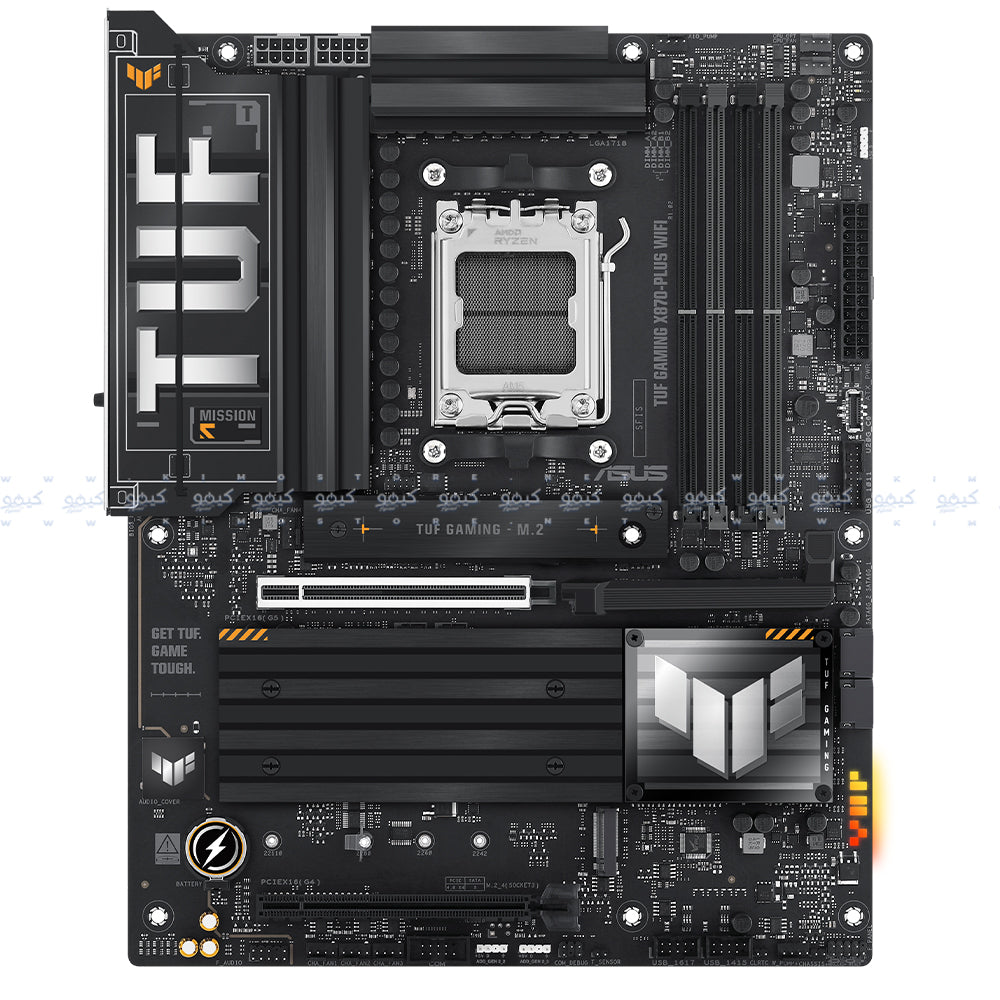 مازر بورد اسوس TUF Gaming X870-PLUS WIFI DDR5 سوكيت معالج AM5