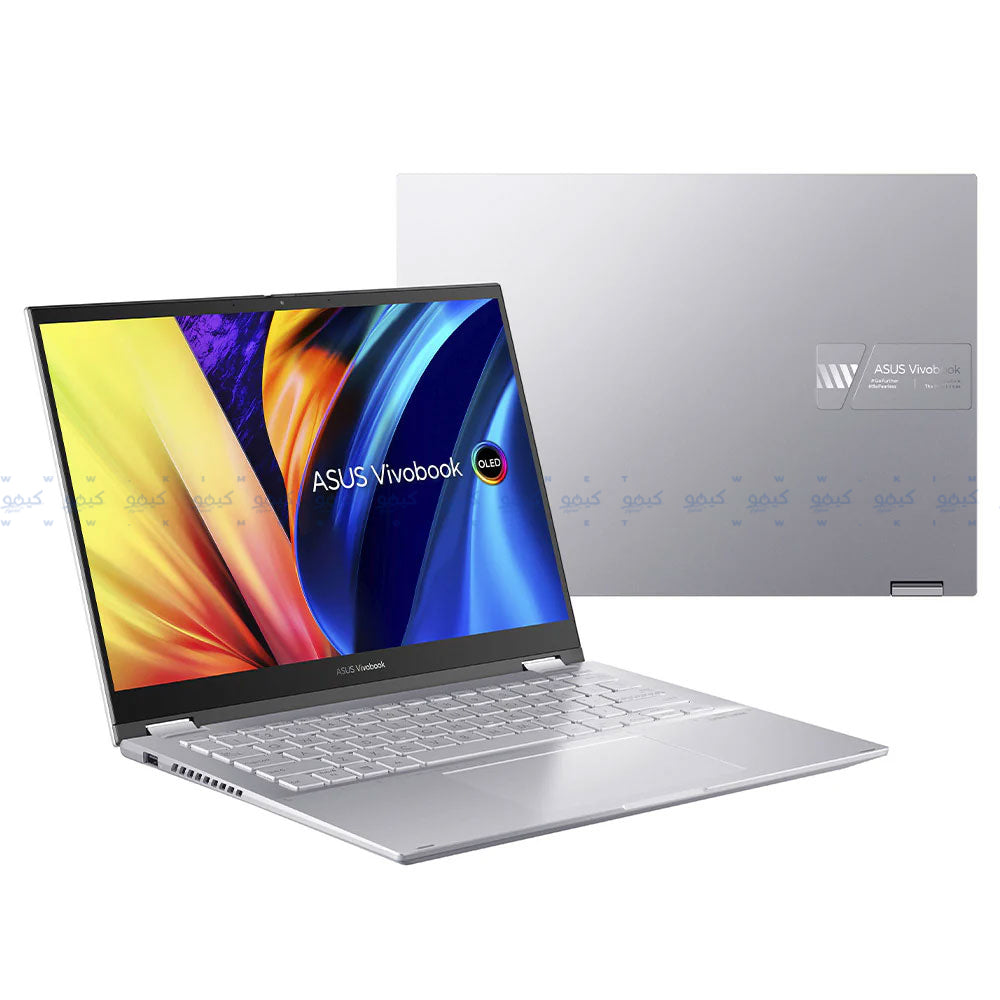 لاب توب اسوس VivoBook S14 Flip TP3402VA-LZ065W (انتل كور i5-13420H - رام 16 جيجابايت - هارد 512 جيجابايت M.2 NVMe - انتل UHD جرافيكس - شاشة 14.0 بوصة 60 هرتز