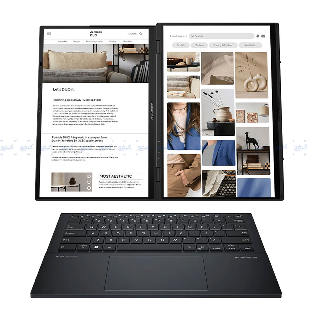 ASUS ZenBook DUO UX8406CA-OLED009WS Gaming