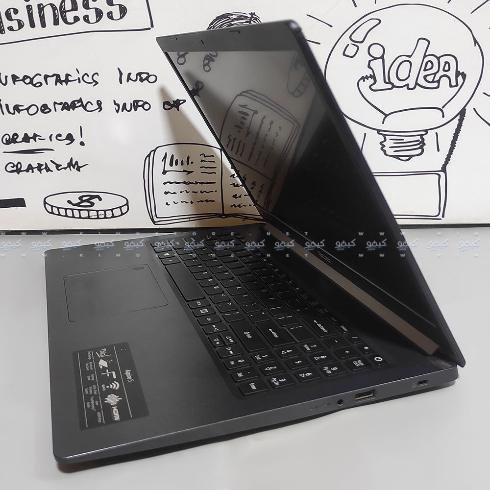 لاب توب ايسر Aspire 5 A515-56 (انتل كور i5-1135G7 - رام 8 جيجابايت DDR4 - هارد 256 جيجابايت M.2 - انتل Iris Xe جرافيكس - شاشة 15.6 بوصة FHD - كاميرا) استعمال خارج