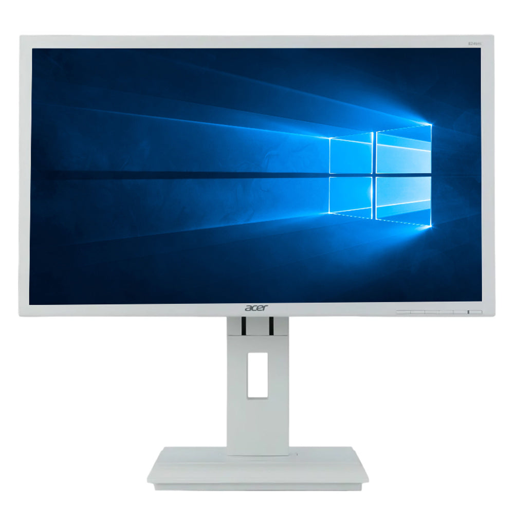 Acer B246HYL White 24 Inch IPS LED FHD HDMI Frameless Monitor