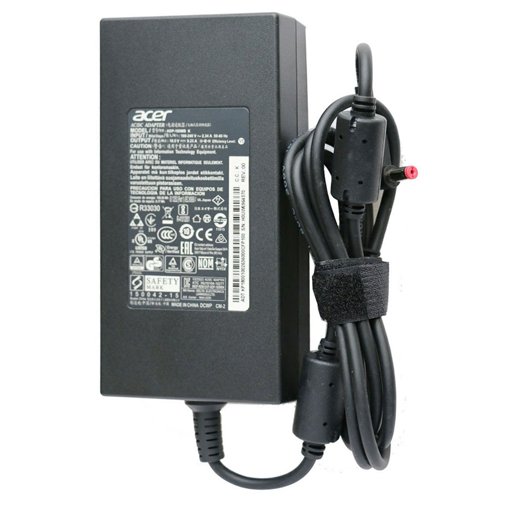 Acer Laptop Charger 180W 19.5V-9.23A (5.5mm X 1.7mm) Original Used