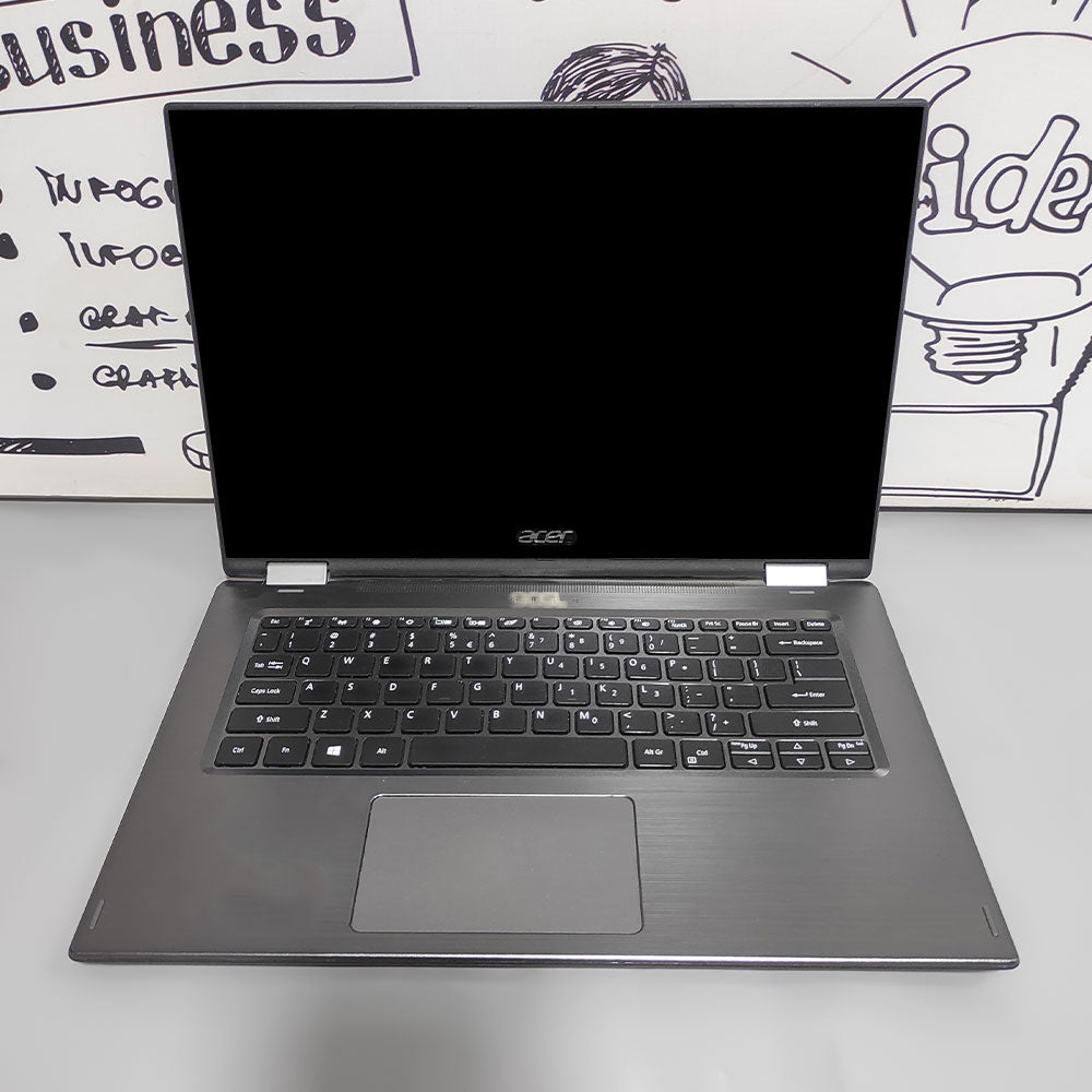 Acer Spin SP314-51 X360 2In1 Laptop (Intel Core I5-8250U - 8GB DDR4 - SSD 256GB - Intel UHD Graphics - 14.0 Inch FHD Touchscreen 360° - Cam) Original Used