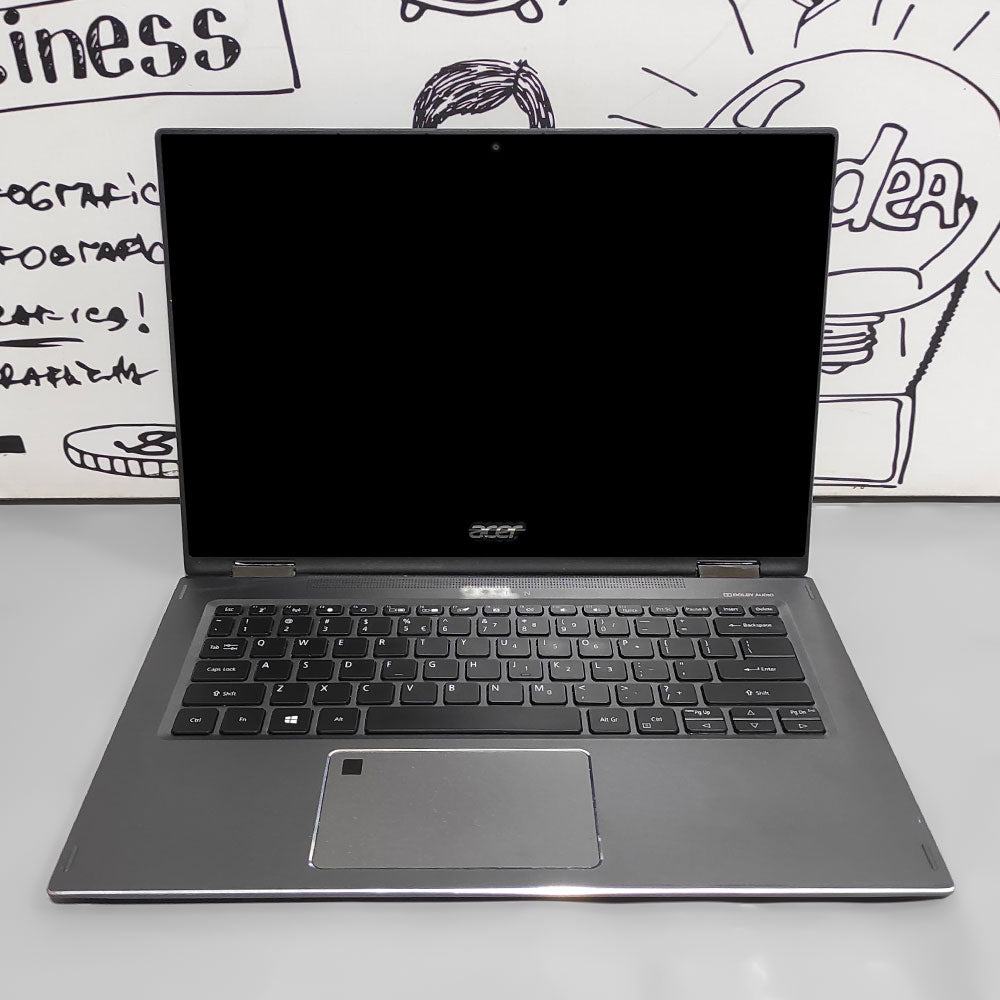 Acer Spin SP513-35N 2In1 X360 Laptop (Intel Core i5-8265U - 8GB DDR4 - SSD 256GB - Intel UHD Graphics - 13.3 Inch FHD Touchscreen 360° - Cam) Original Used