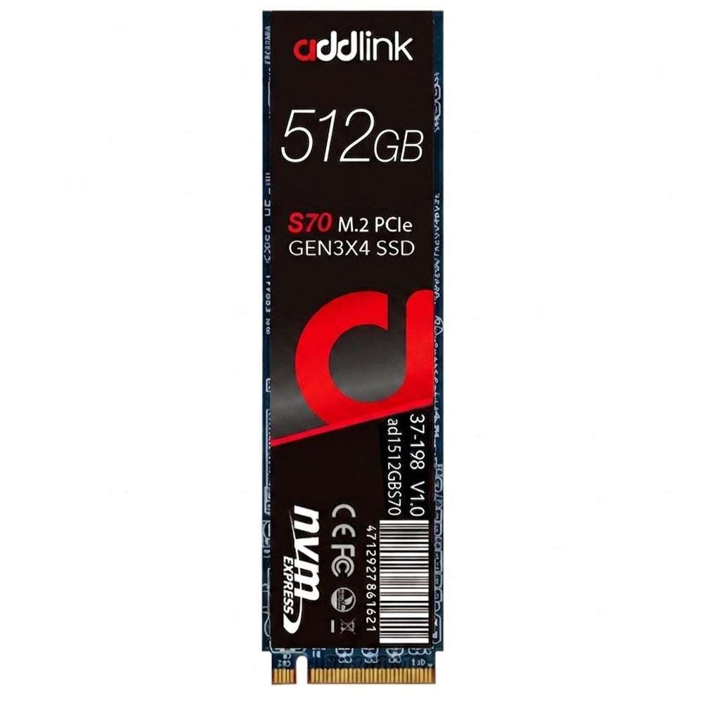 هارد درايف M.2 SSD ادلينك 512 جيجابايت S70 Lite NVMe PCIe
