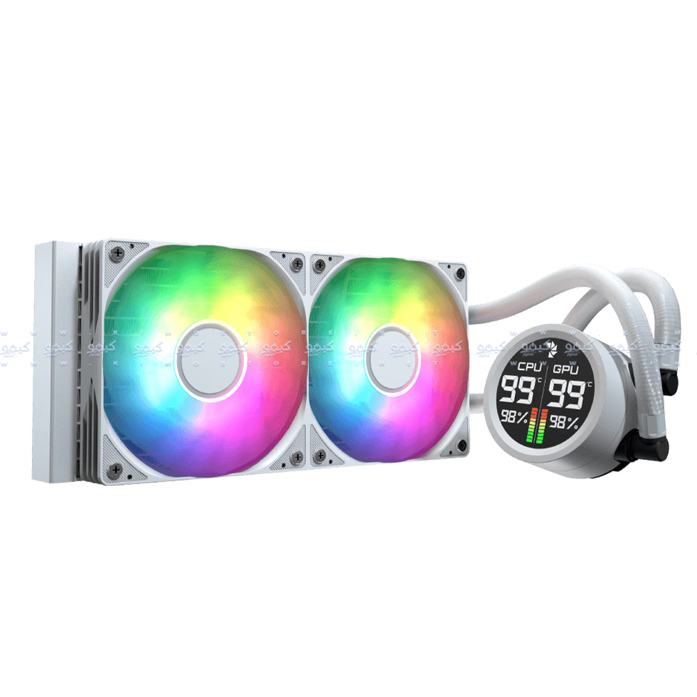 AeroCool Abyss L240R Digi ARGB AIO CPU Liquid Cooler