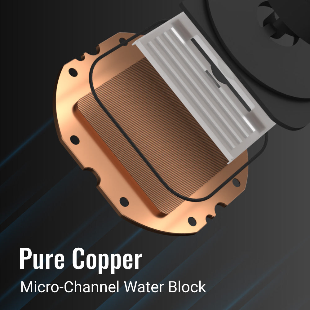AeroCool Abyss L240R Digi ARGB AIO CPU Liquid Cooler