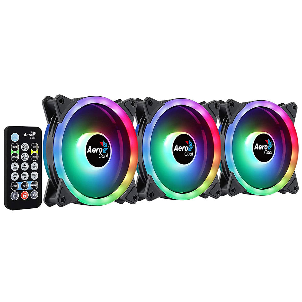 AeroCool Duo 12 Pro ARGB Triple Case Fan Kit
