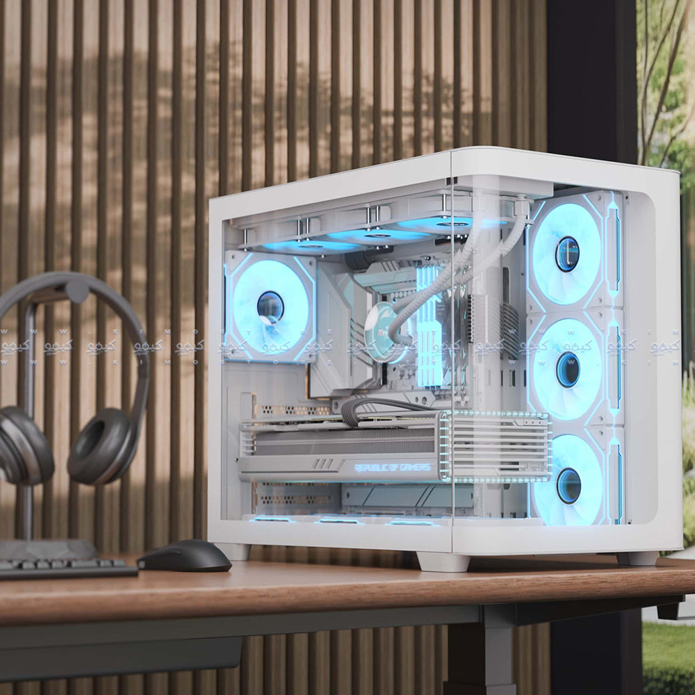 كيس ميد تاور أيروكول ARGB جيمنج P500C