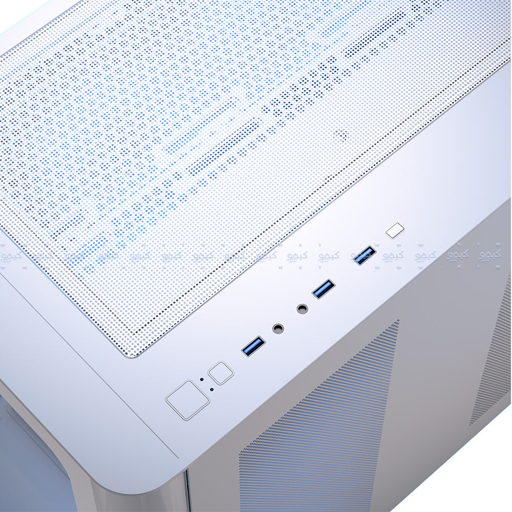 كيس ميد تاور أيروكول ARGB جيمنج P500C