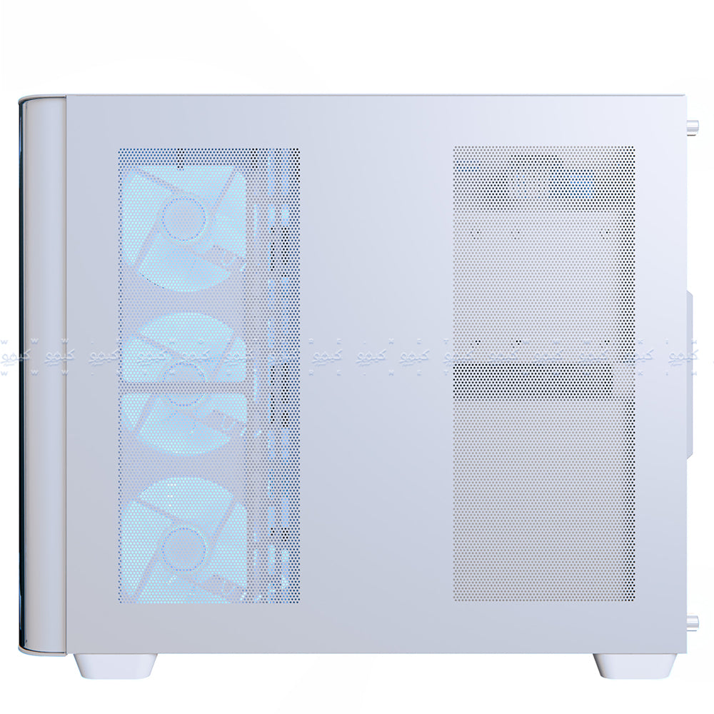 كيس ميد تاور أيروكول ARGB جيمنج P500C + باور سبلاي 80 بلس برونزية 750 وات