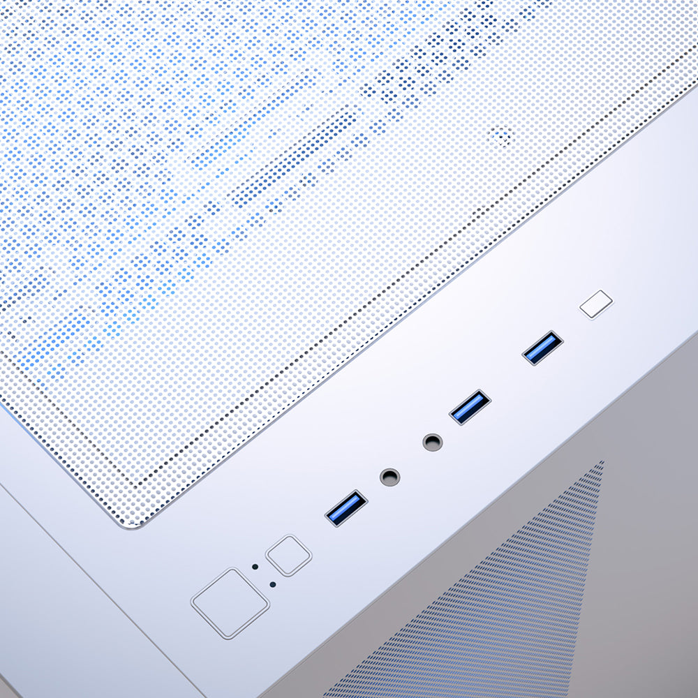 كيس ميد تاور أيروكول ARGB جيمنج + باور سبلاي 80 بلس برونزية 750 وات