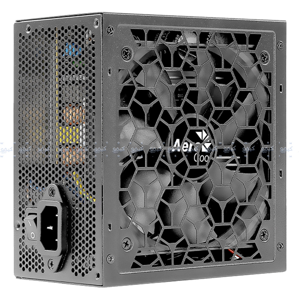 كيس ميد تاور أيروكول ARGB P500C + باور سبلاي 80 بلس برونزية 750 وات