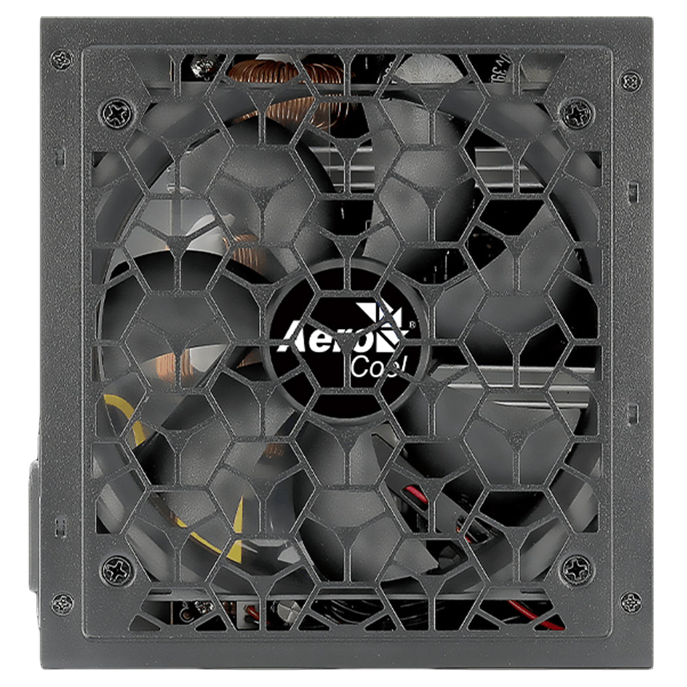 كيس ميد تاور أيروكول ARGB جيمنج P500C + باور سبلاي 80 بلس برونزية 750 وات Aero