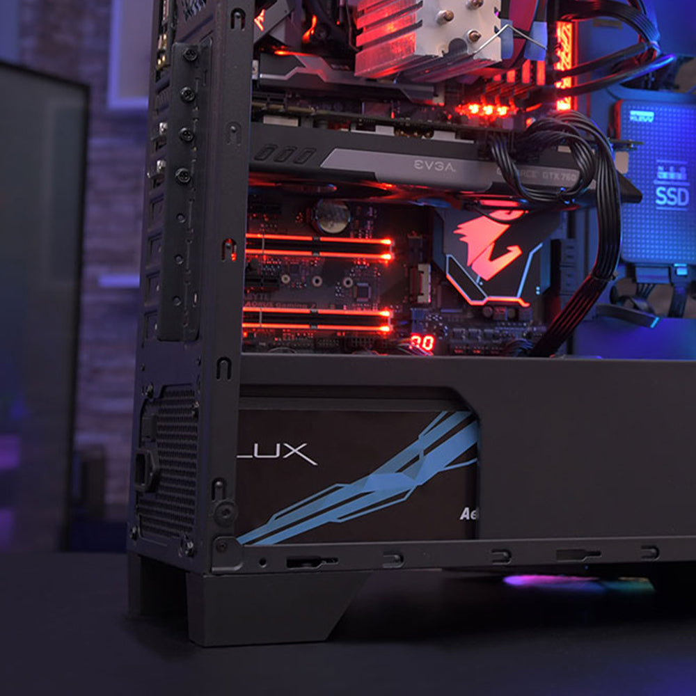 باور سبلاي أيروكول 80 بلس برونزي 550 وات Lux