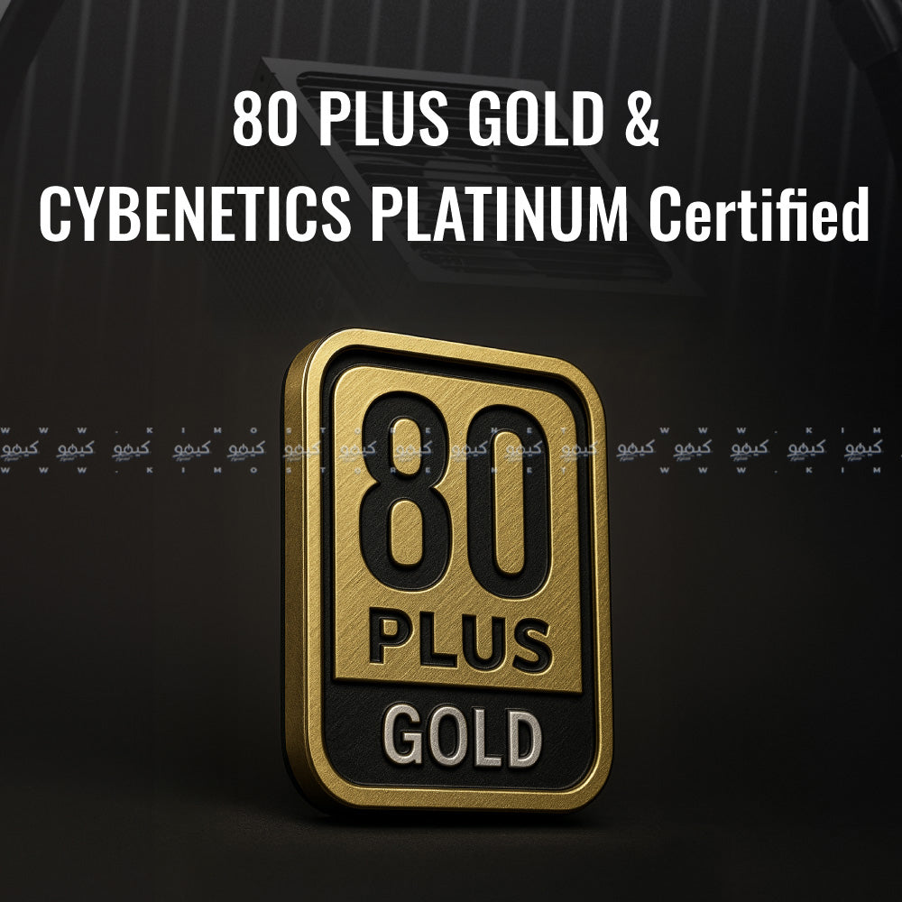 باور سبلاي أيروكول 80 بلس ذهبي 1000 وات Smart G1 Gold