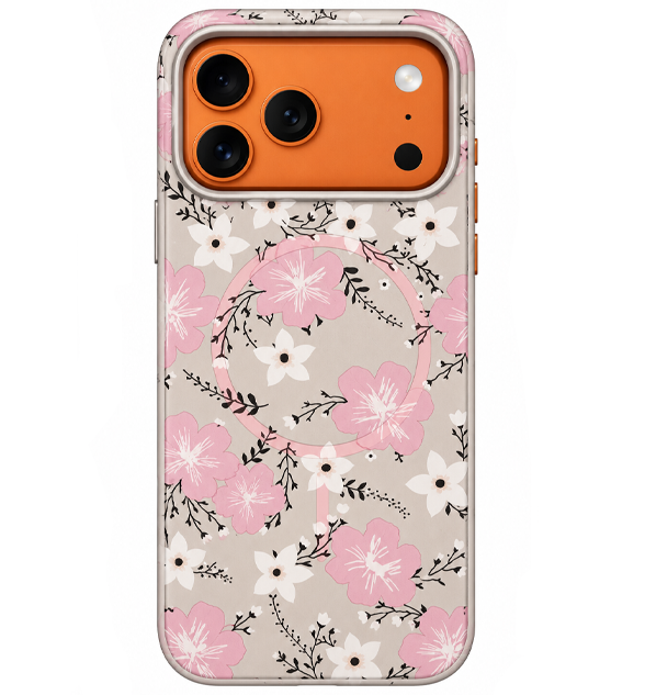 Aesthetic Flowers Cover iPhone 17 Pro Max