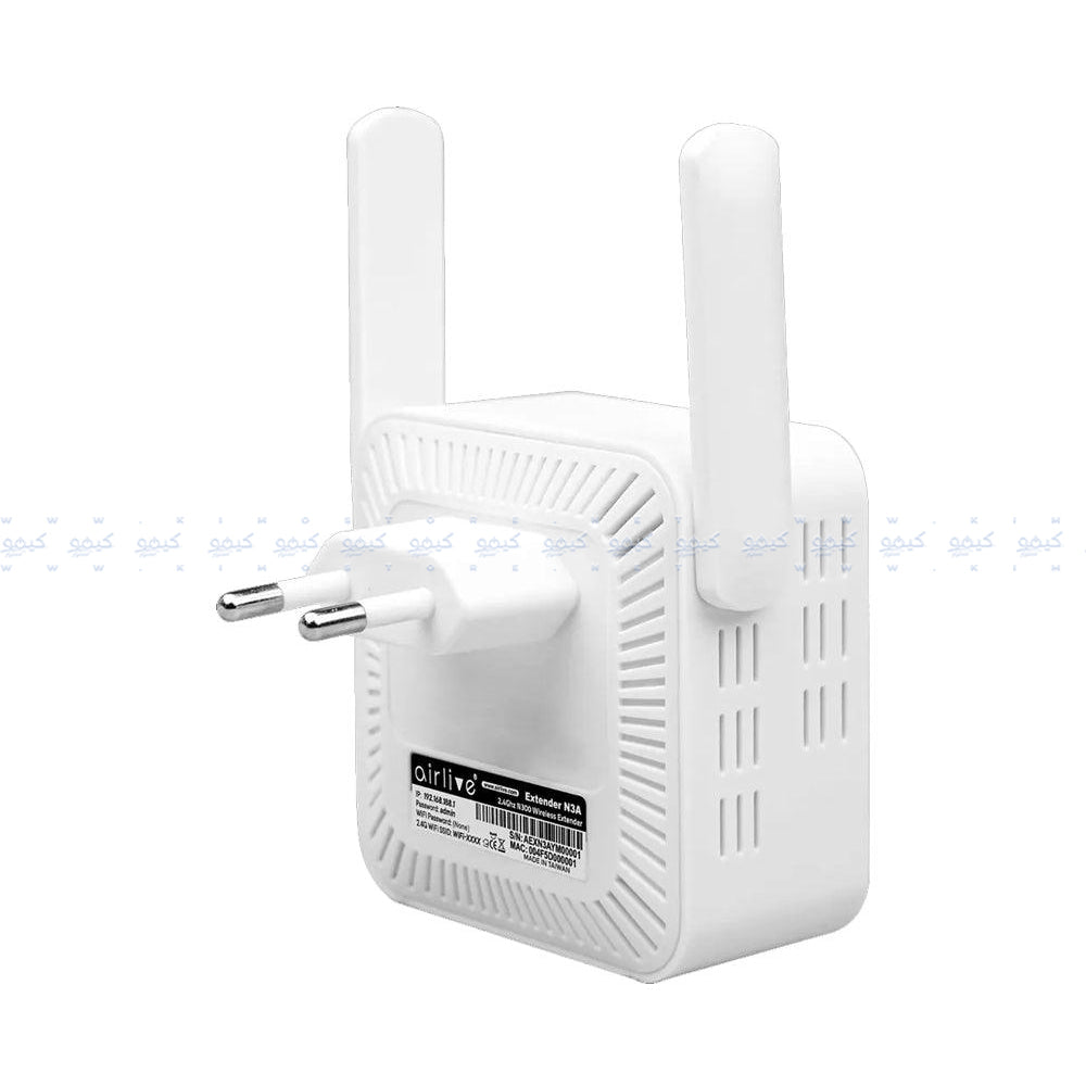 AirLive N3A Wi-Fi Range Extender 2 Antenna
