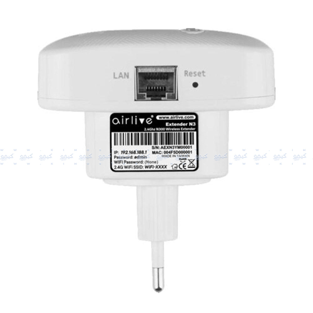 AirLive N3 Wi-Fi Range Extender 1 Port