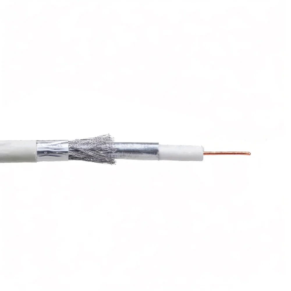 Techno Power Al Foil +96x0.12 Al Coaxial Cable RG6 50m
