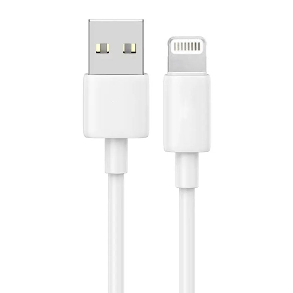 Alpha AC2 USB To Lightning Cable 2.4A Fast Charging 1m - White