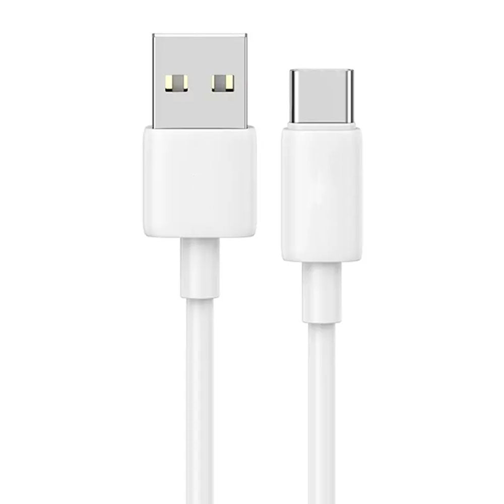 Alpha AC2 USB To Type-C Cable 2.4A Fast Charging 1m - White