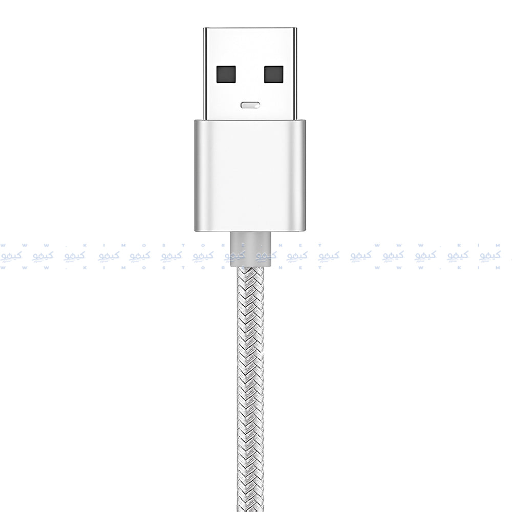 كابل شاحن موبايل الفا يو اس بي إلى تايب سي بقوة 3 أمبير شحن سريع 1 متر AC3