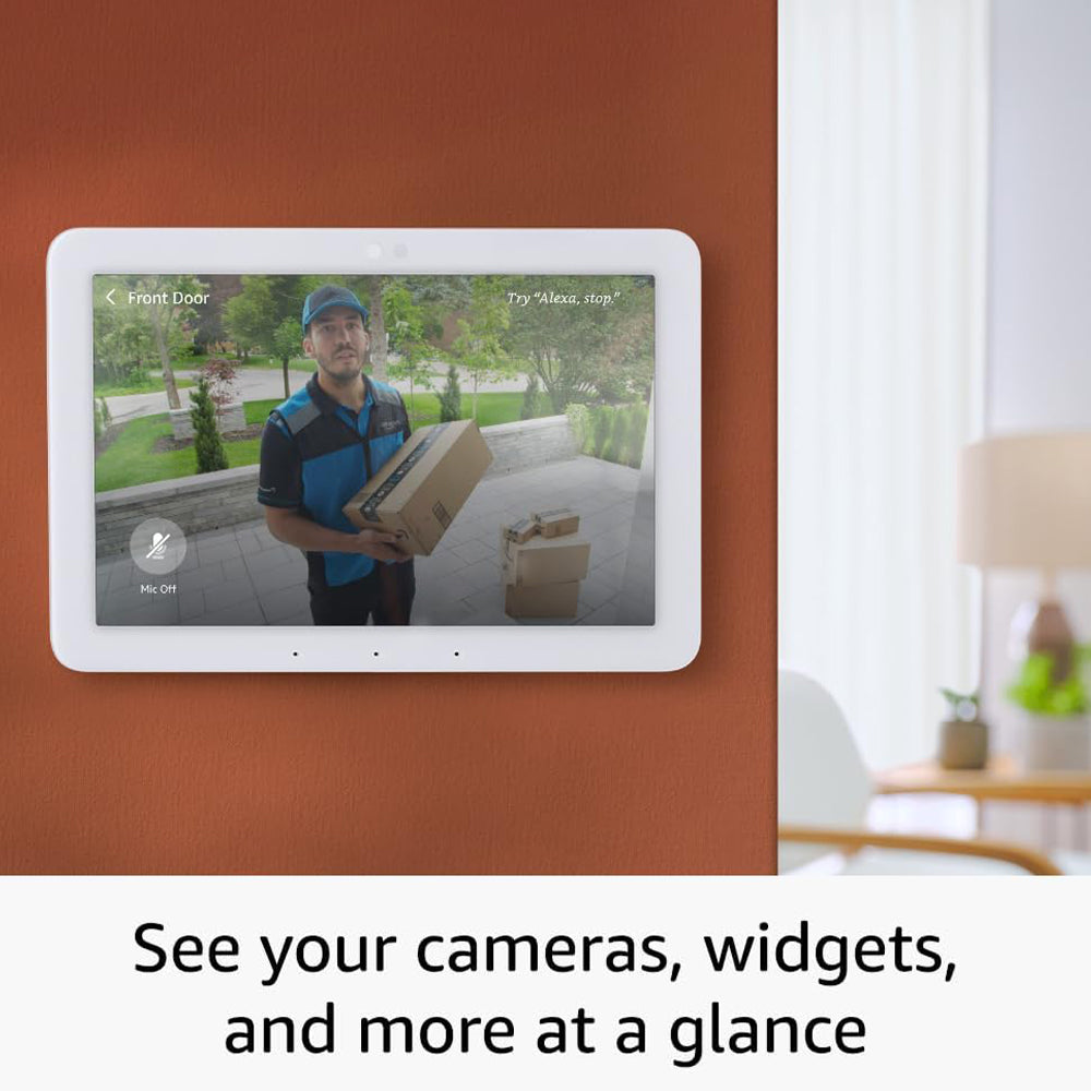 لوحة تحكم منزلية سمارت اليكسا امازون 8 بوصة Echo Hub