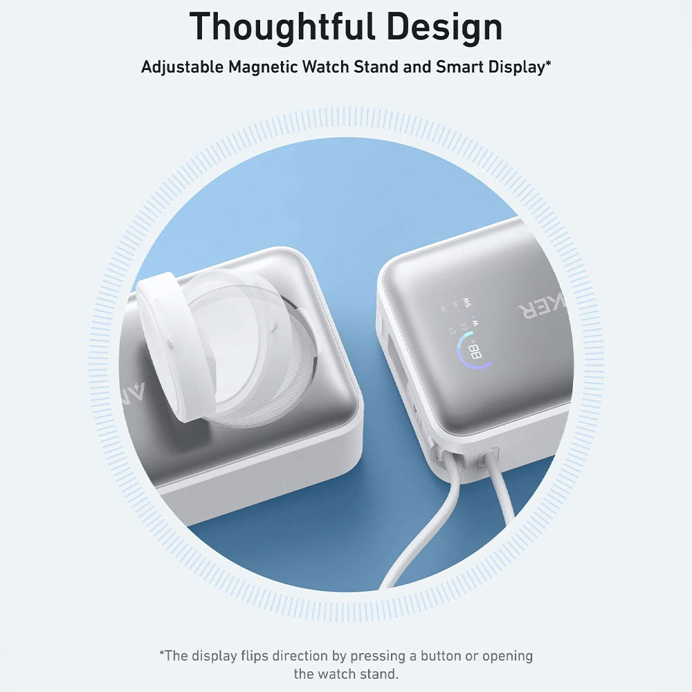 Anker 10K A1657H21 MagGo Magnetic Wireless Power Bank Type-C 30W Fast Charging 10000mAh