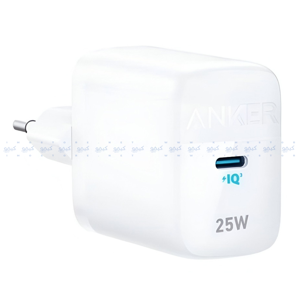 شاحن حائط انكر بمنفذ تايب سي بقوة 25 وات شحن سريع 312 A2642G21 Ace 2 - أبيض