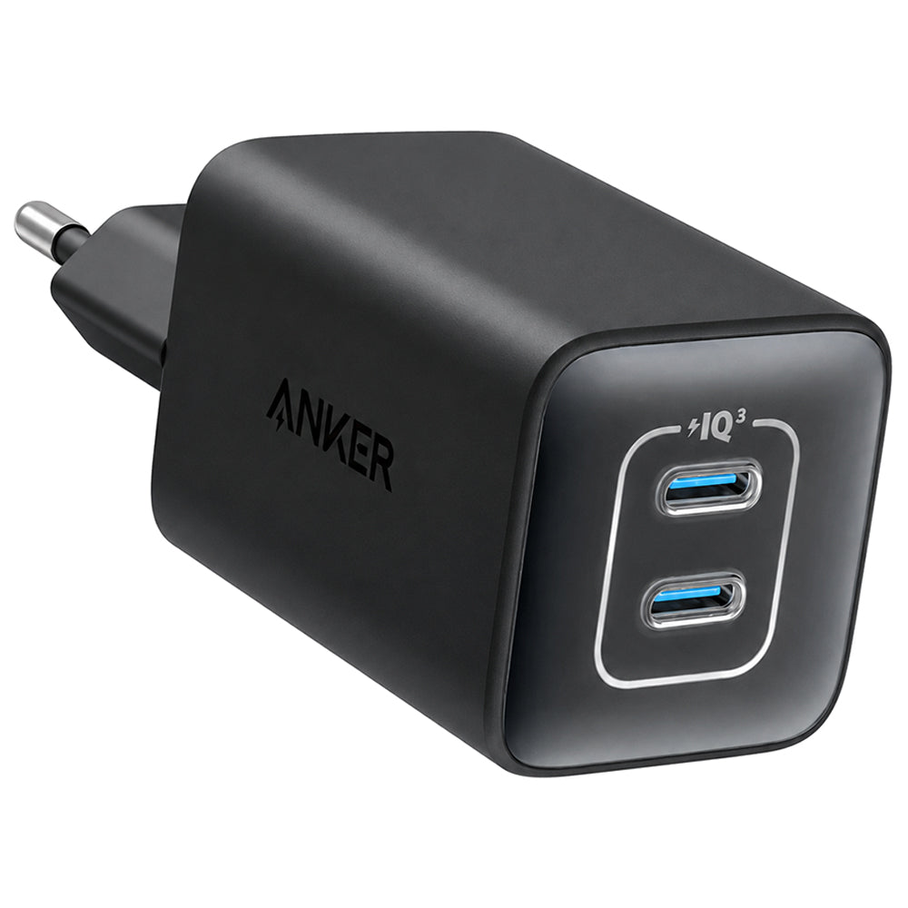 Anker 523 A2039L11 Nano 3 Wall Charger 2x Type-C 47W Fast Charging - Black