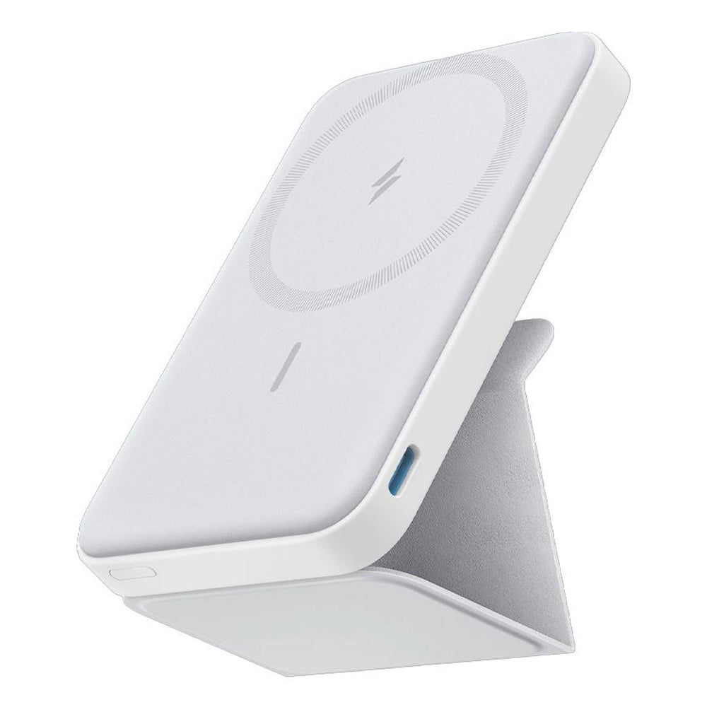 Anker 622 A1614H23 MagGo Magnetic Wireless Power Bank Type-C 12W Fast Charging 5000mAh - White