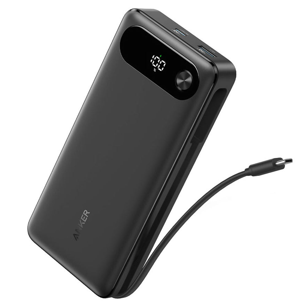 Anker A1383H11 Power Bank USB + Type-C 87W Fast Charging 20000mAh Built-In Type-C Cable
