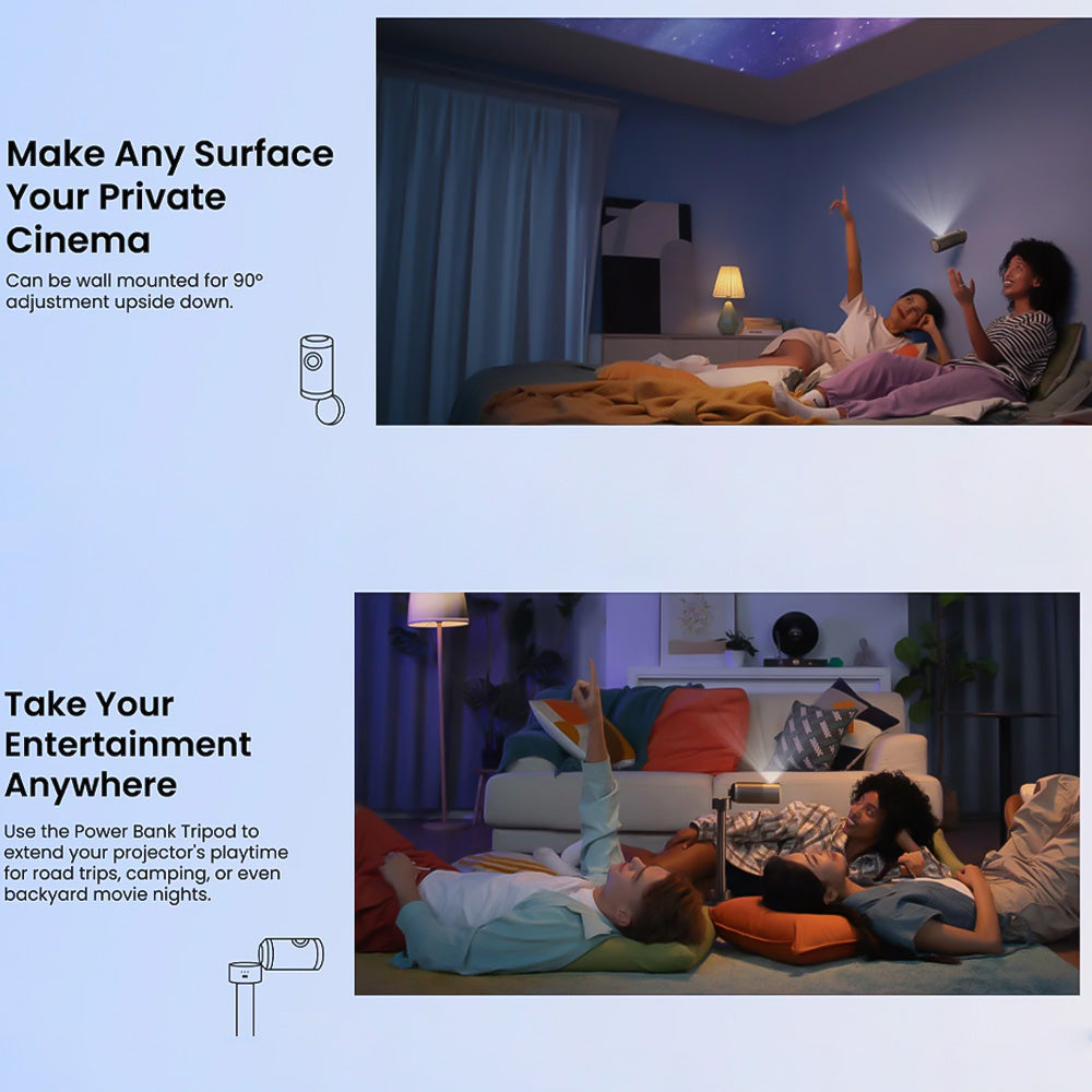 Anker Nebula Capsule Air Google TV Projector