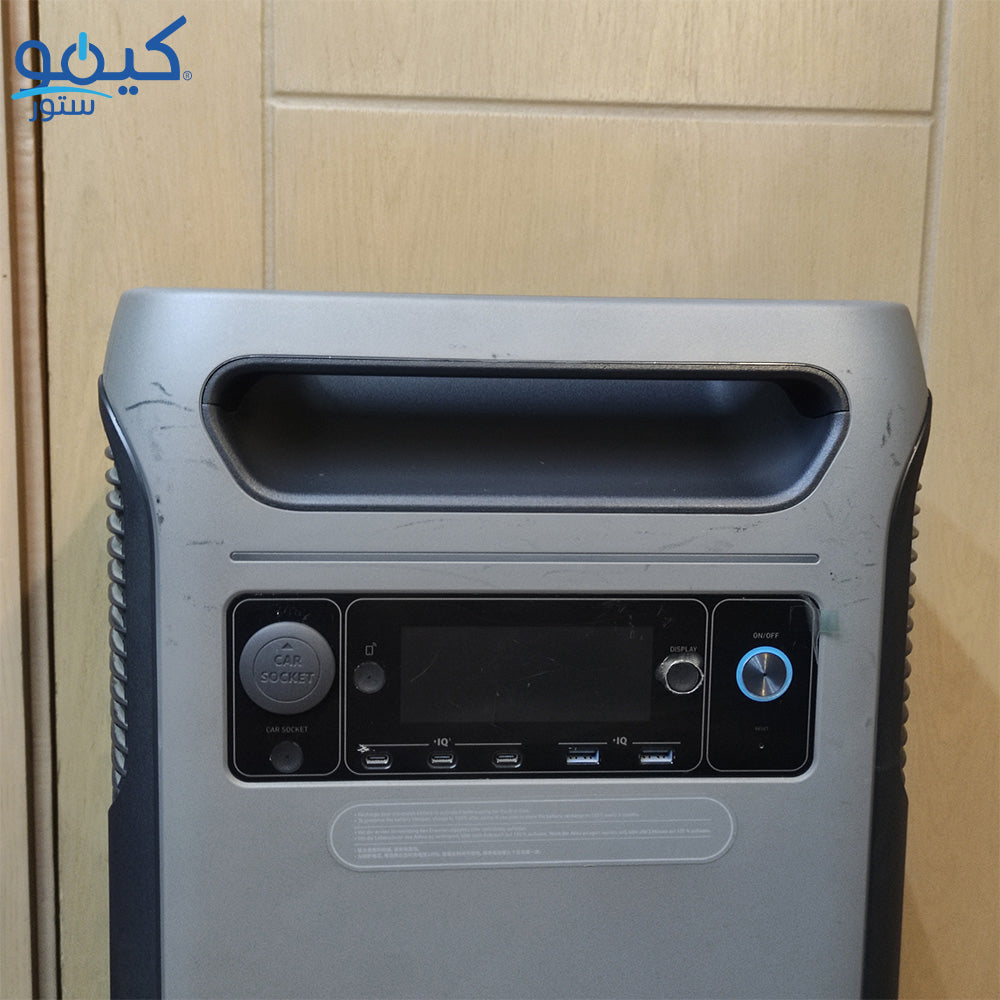 Anker SOLIX F3800 Portable Power Station 3840Wh 6000W (Used) + Anker SOLIX PS400 Solar Panel 400W