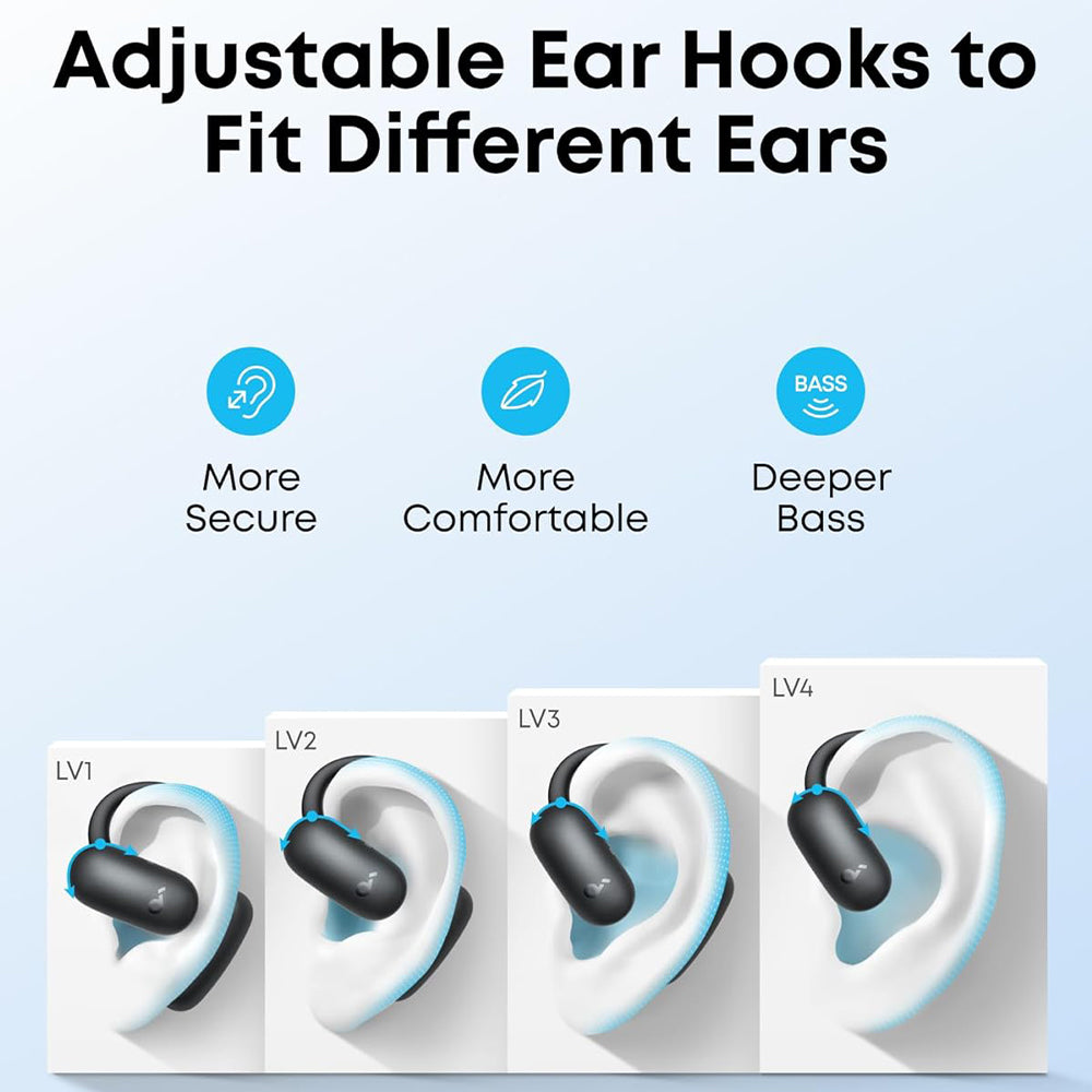 Anker Soundcore AeroFit 2 A3874H11 True Wireless Earbuds - Black