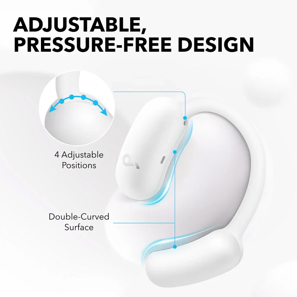 Anker Soundcore AeroFit 2 AI A3874H22 True Wireless Earbuds - White