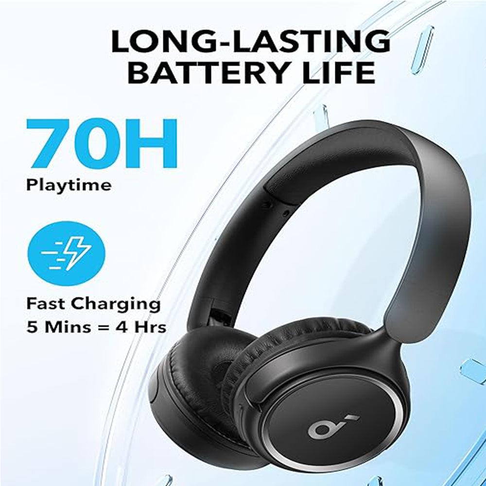 Anker Soundcore H30i A3012H11 Bluetooth Headphone - Black (International Warranty)