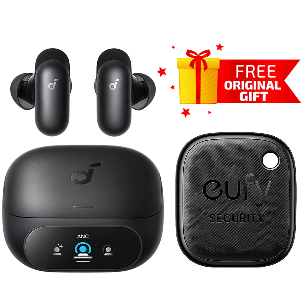 Anker Soundcore Liberty 5 Pro D1203H51 ANC Earbuds - Pink + Eufy T87B4011 SmartTrack Link