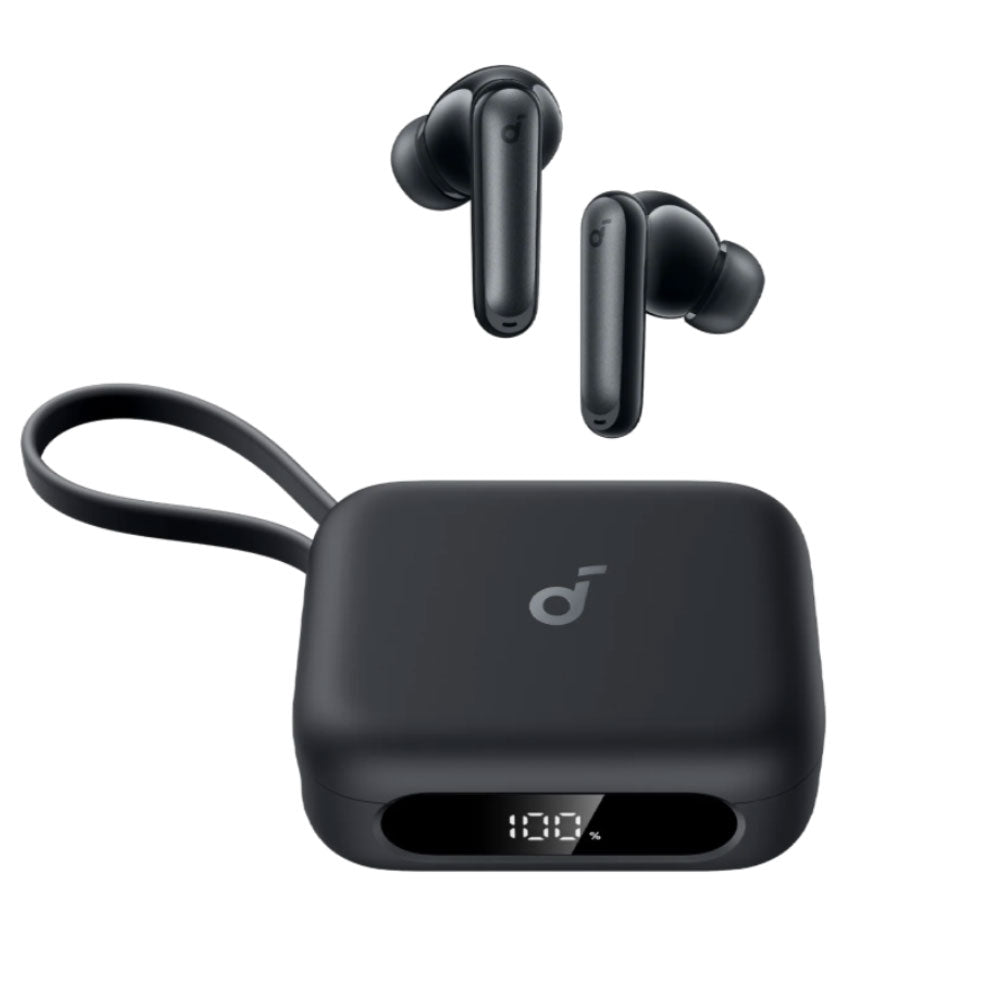 ايربادز انكر ساوند كور مع شاحن موبايل (تايب سي) P41i A3937H11 - أسود